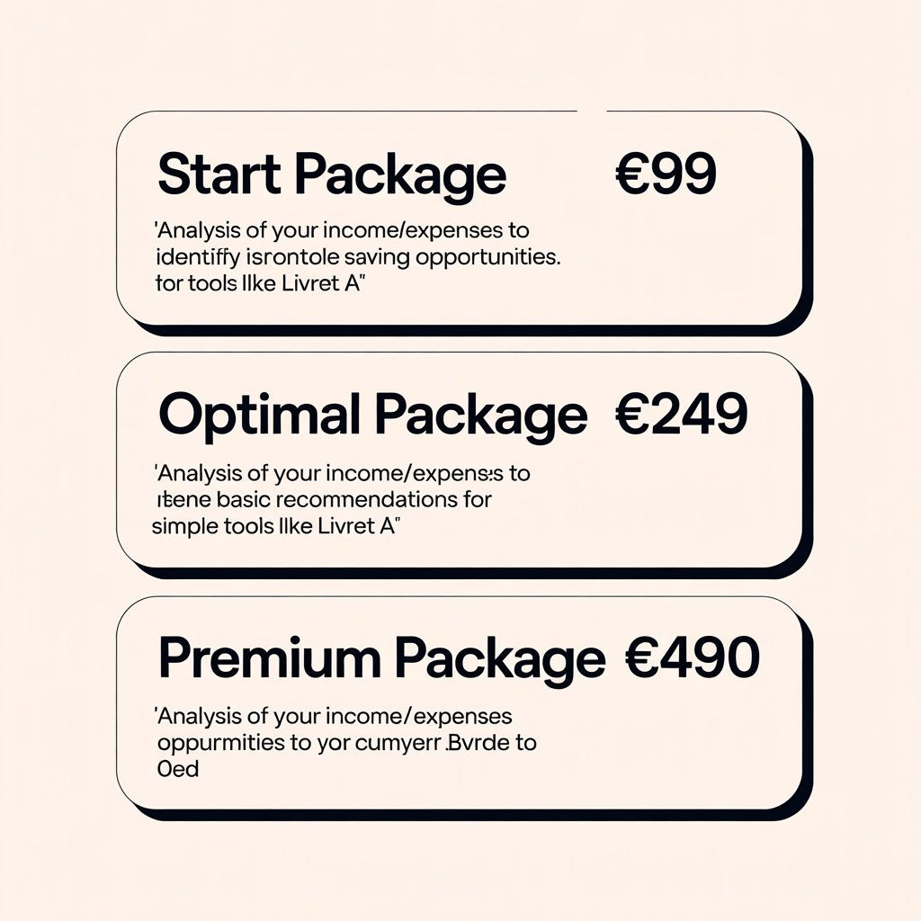 Personal Savings Strategy: Start Package